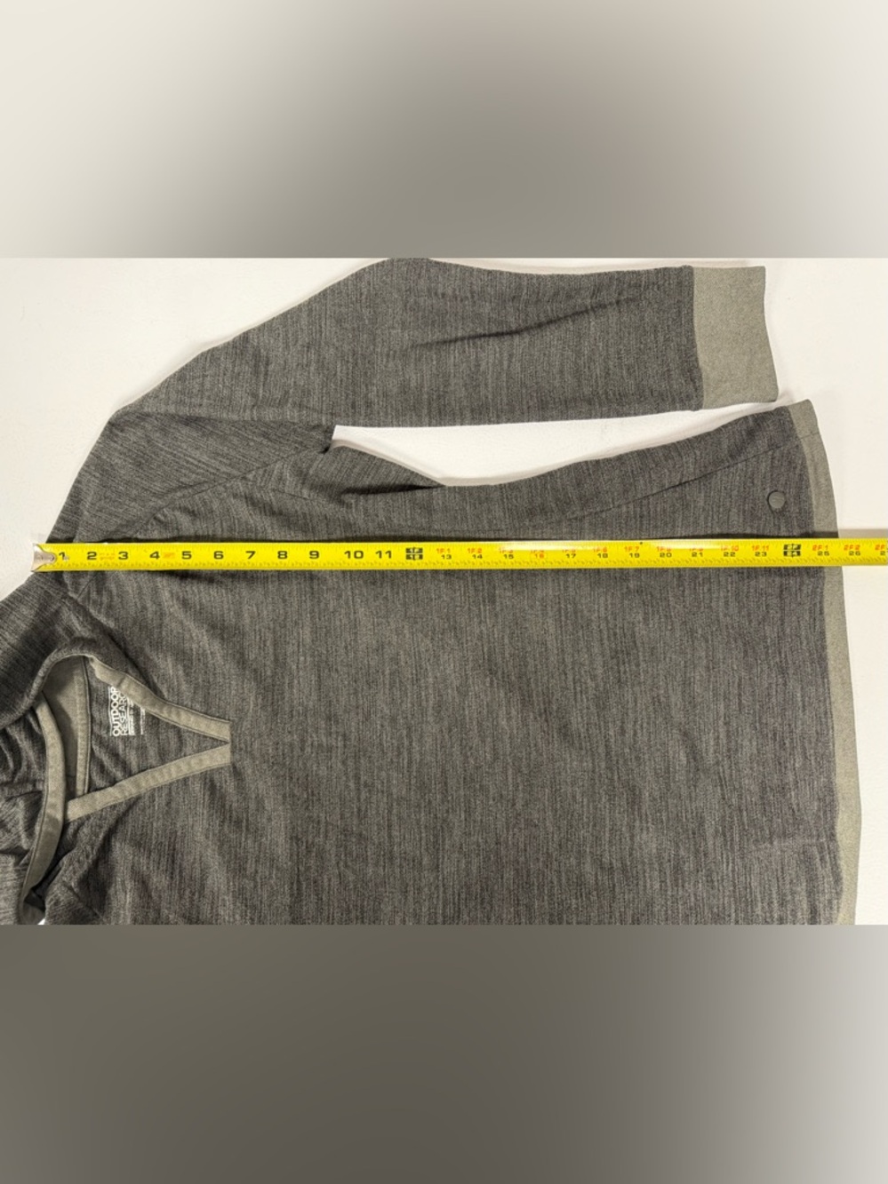 Outdoor Research Lightweight Zenga Hoodie Green Space Dye Pockets Women Large - Picture 6 of 9